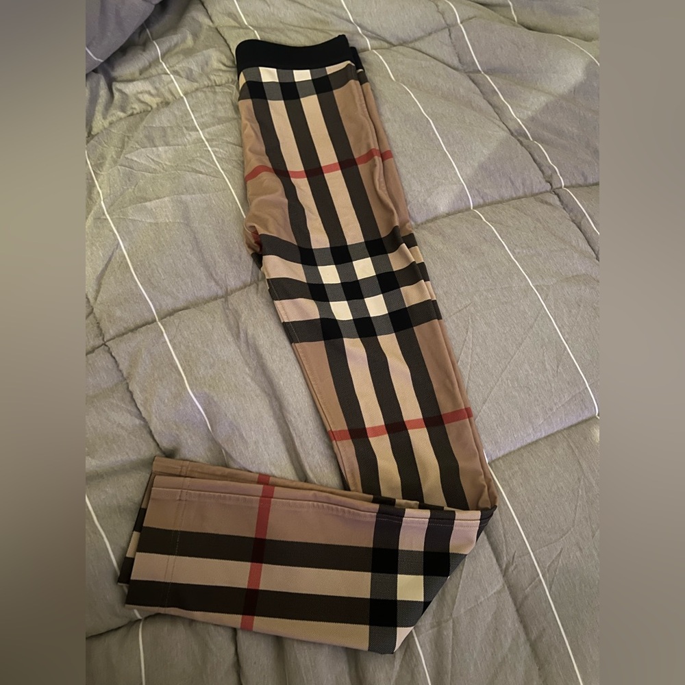 Burberry leggings size 10 girls